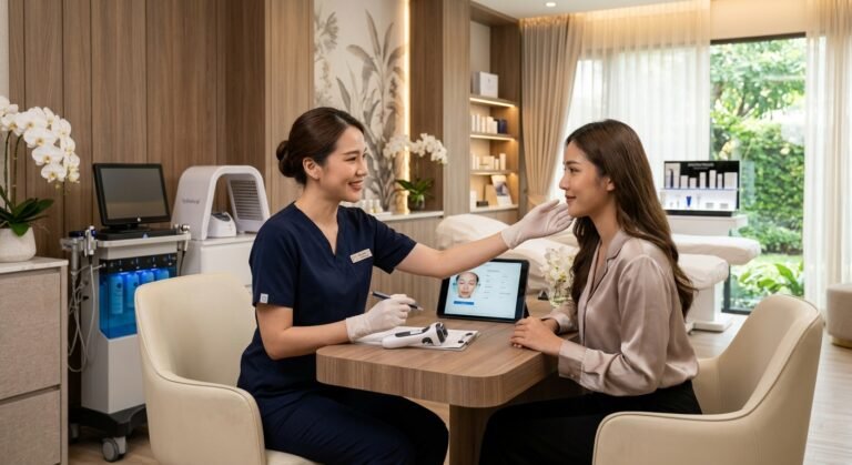 cosmetology treatment in Thailand clinic consultation