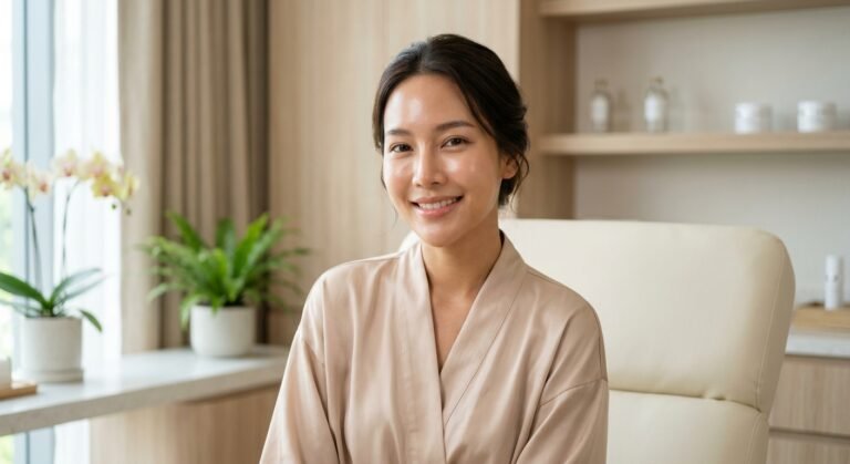cosmetology treatment in Thailand glowing skin result