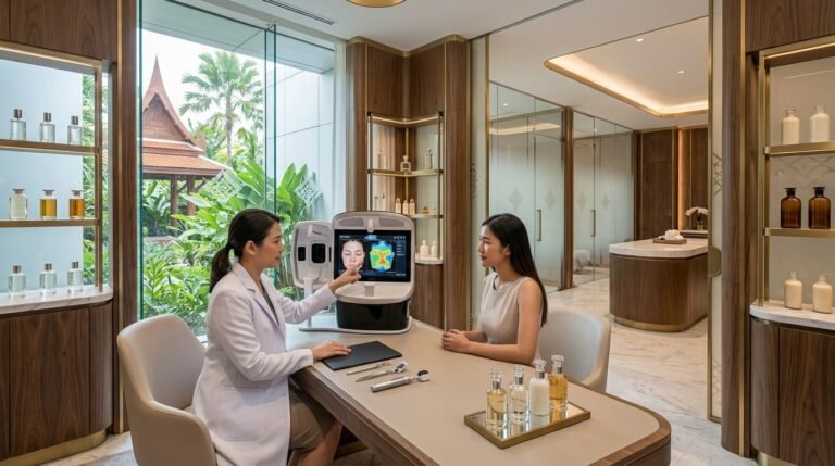 skincare in Thailand consultation