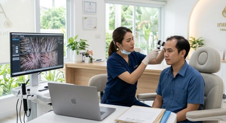 hair restoration in Thailand consultation