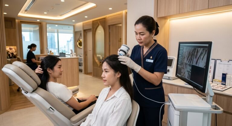 hair loss treatment in Thailand consultation