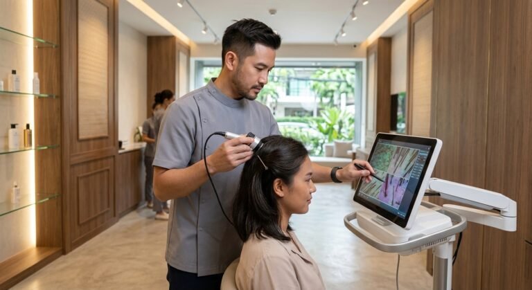hair treatment in Thailand consultation
