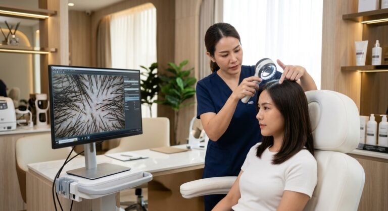 Hair Regrowth Solutions in Thailand consultation